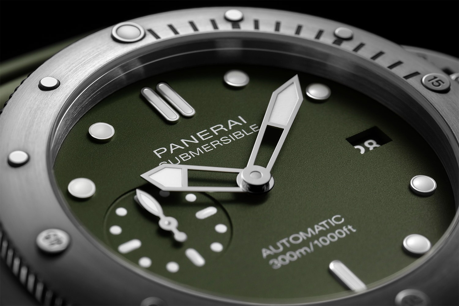 Panerai Matte-Green PAM1055 Release Submersible watches swiss watches limited diving watch 
