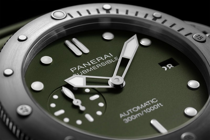 Panerai Matte-Green PAM1055 Release Submersible watches swiss watches limited diving watch 