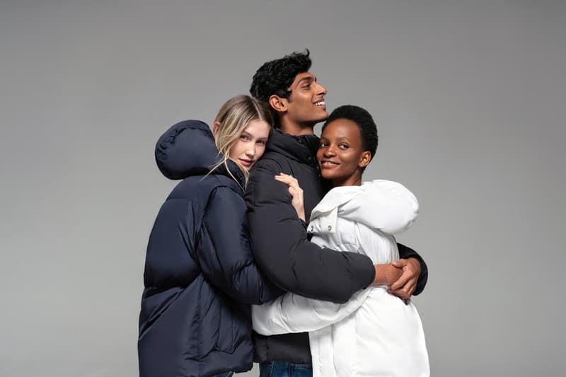 PANGAIA FLWRDWN Puffer Jackets Release Info Short Long Matte Off White Black Navy flowers down jacket coat