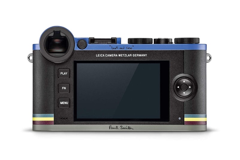 leica cl digital camera edition paul smith british fashion desinger 