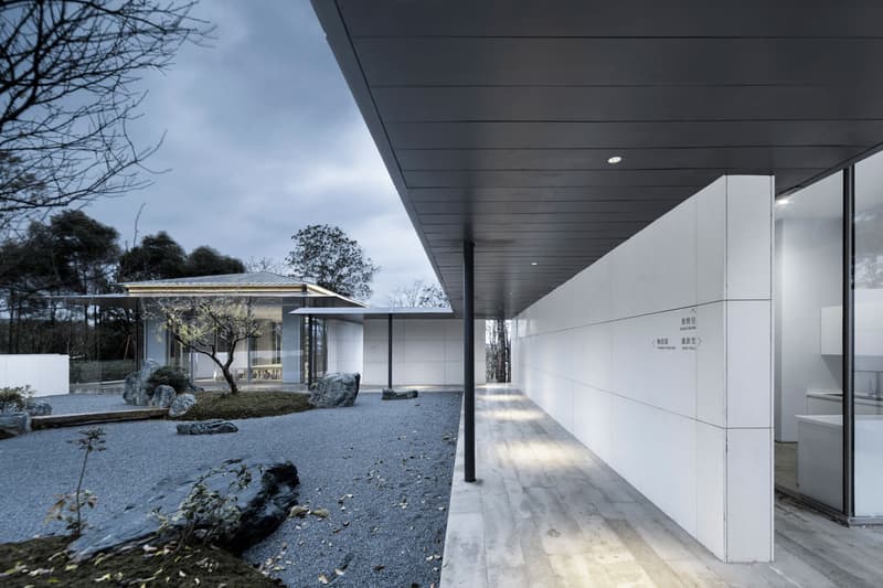 Greentown Yiwu Peach Blossom Land Living Experience Centre Hangzhou 9M Architectural Design Co. Yiwu, China 'The Peach Blossom Spring' Tao Yuanming