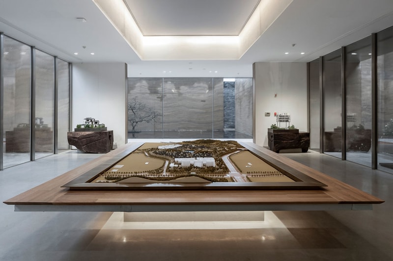 Greentown Yiwu Peach Blossom Land Living Experience Centre Hangzhou 9M Architectural Design Co. Yiwu, China 'The Peach Blossom Spring' Tao Yuanming