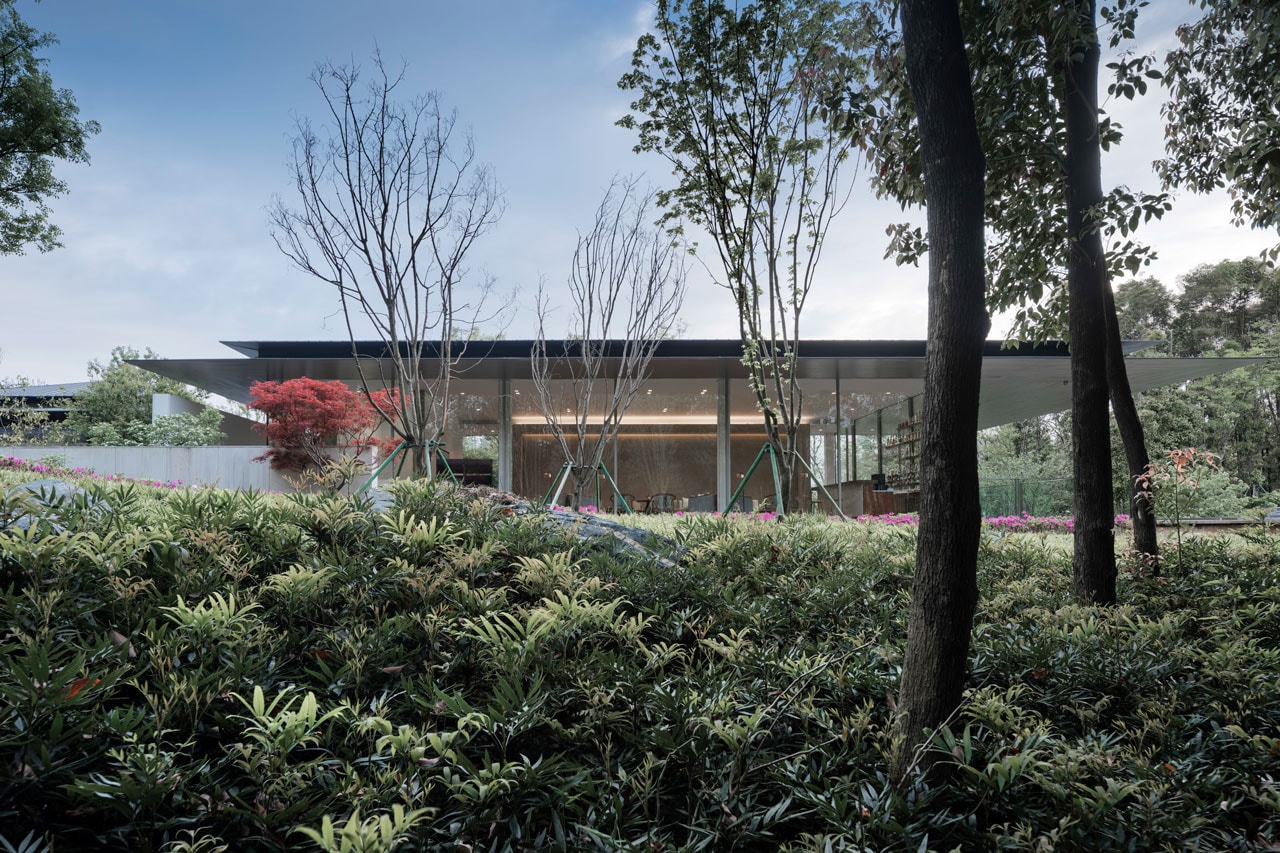 Greentown Yiwu Peach Blossom Land Living Experience Centre Hangzhou 9M Architectural Design Co. Yiwu, China 'The Peach Blossom Spring' Tao Yuanming