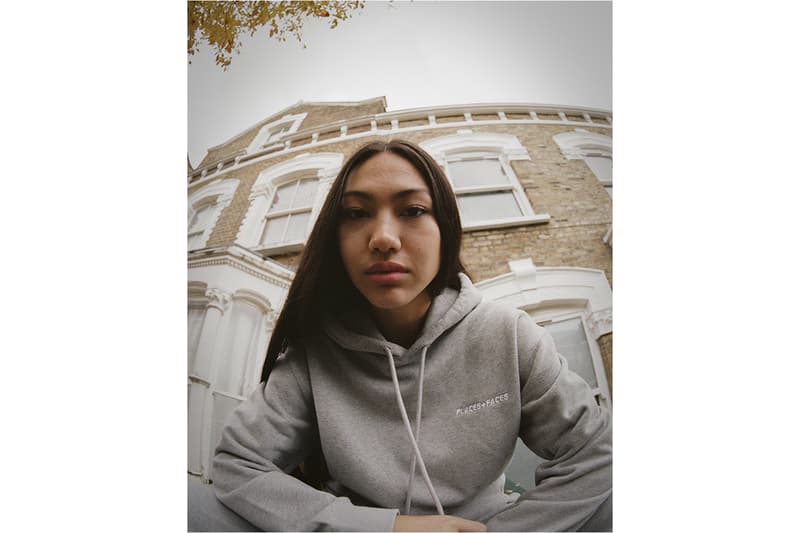 Places+Faces Minimalist Embroidery Sweatsuit Release Info Date Black Grey White Ciesay Buy