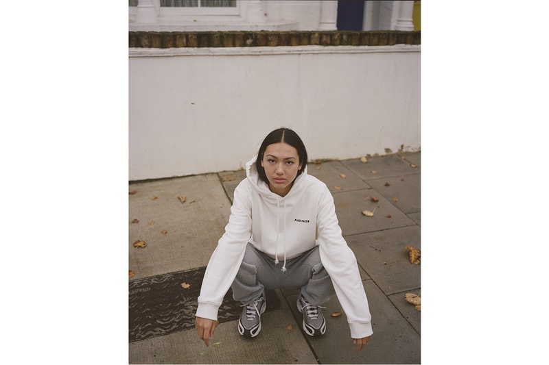 Places+Faces Minimalist Embroidery Sweatsuit Release Info Date Black Grey White Ciesay Buy