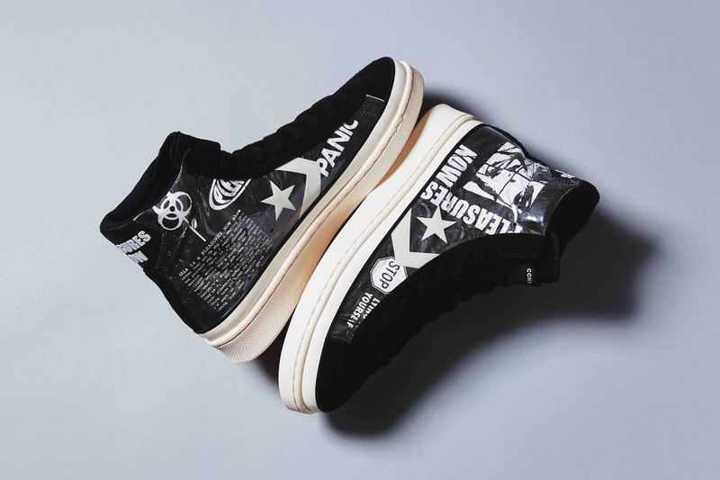 converse pleasures pro leather punk rock black white egret 165602c release date info photos price