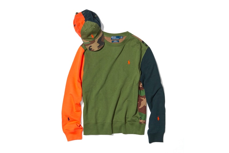 Polo Ralph Lauren BEAMS Multi Panel Classics sweaters caps hats pullovers crewnecks fall winter 2019 capsule collection ivy casual japanese fleece sweatshirts patchwork crazy pattern