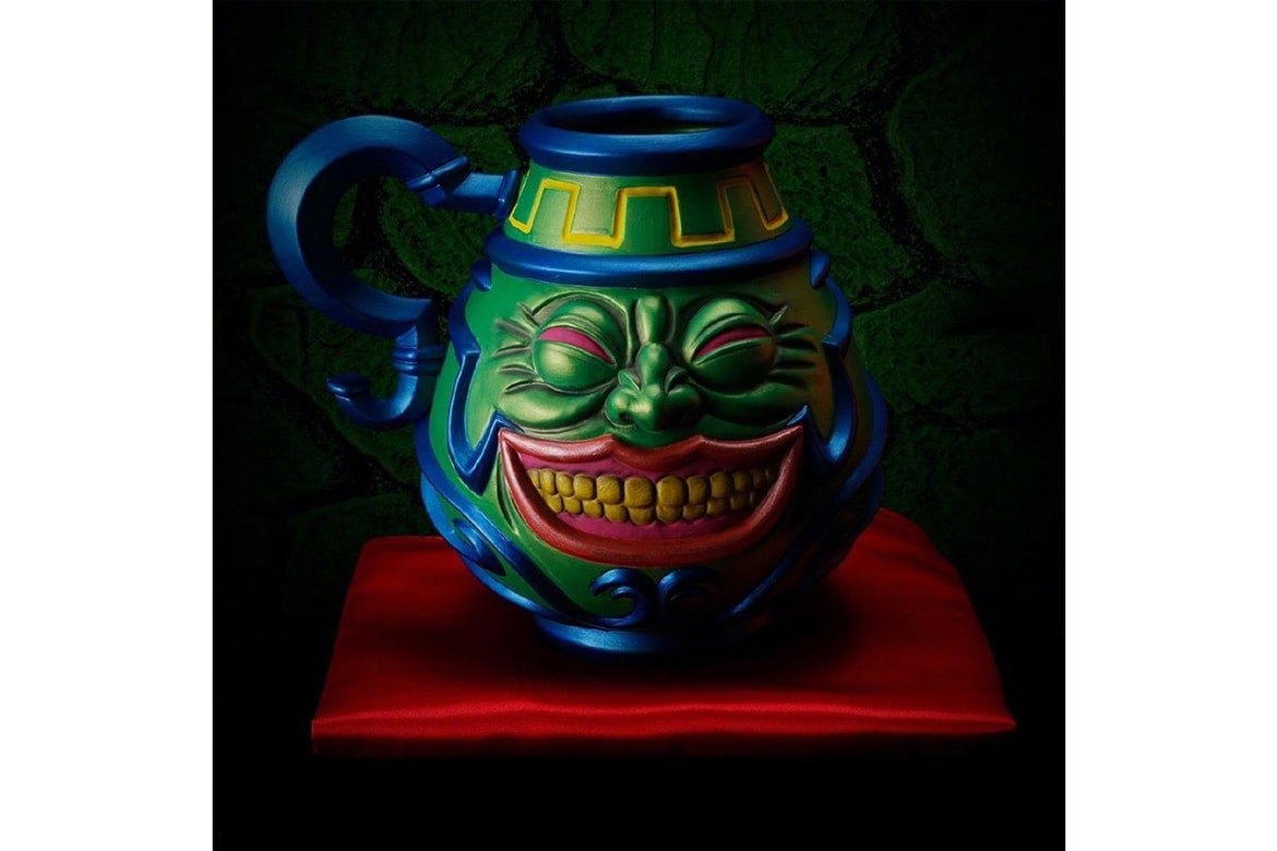 Premium Bandai Yu Gi Oh Pot Of Greed Replica Release Hypebeast