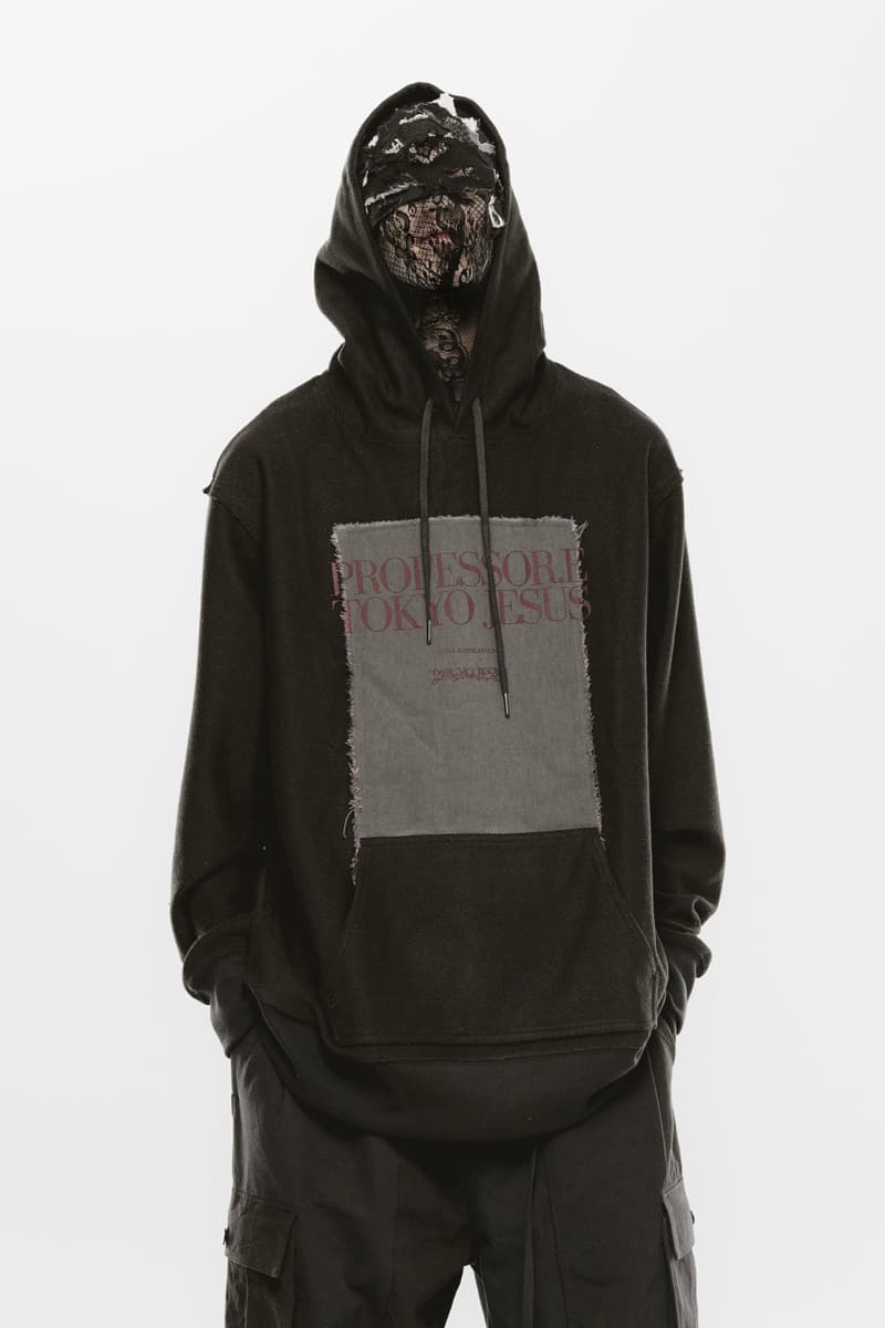 Professor.E Collaborate with Tokyo Jesus for Capsule Collection skulls Hannya Princess T-Shirt Death Hunter Hoodie Release Info Date