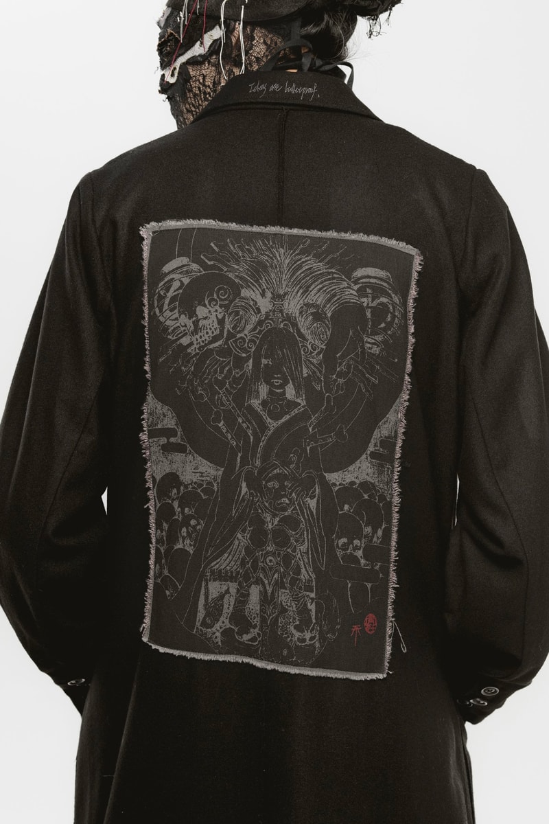 Professor.E Collaborate with Tokyo Jesus for Capsule Collection skulls Hannya Princess T-Shirt Death Hunter Hoodie Release Info Date
