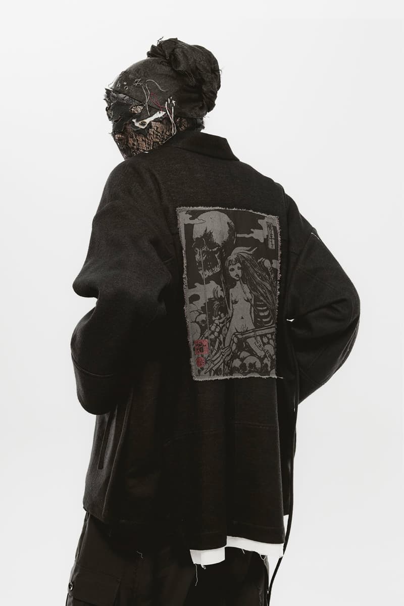 Professor.E Collaborate with Tokyo Jesus for Capsule Collection skulls Hannya Princess T-Shirt Death Hunter Hoodie Release Info Date