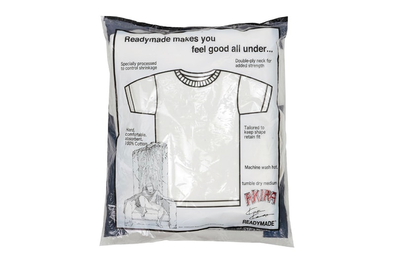 READYMADE AKIRA ART WALL PROJECT T Shirt Three Pack Release Info Buy White Katsuhiro Otomo