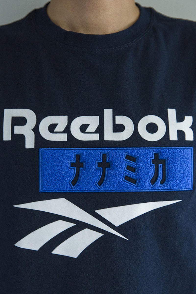 nanamica Reebok Club C White Navy footwear sneakers shoes trainers runners embroidery blue white track jacket pants retro 80s 90s athletic heritage corduroy alien stomper collaborations fall winter 2019 collection apparel
