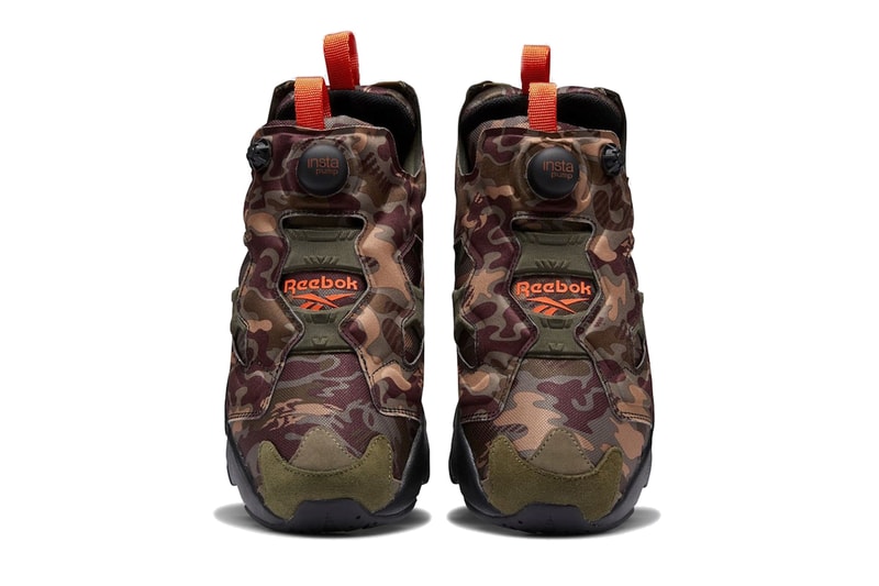 reebok instapump fury og pump camo green orange DV6962 release date info photos price 