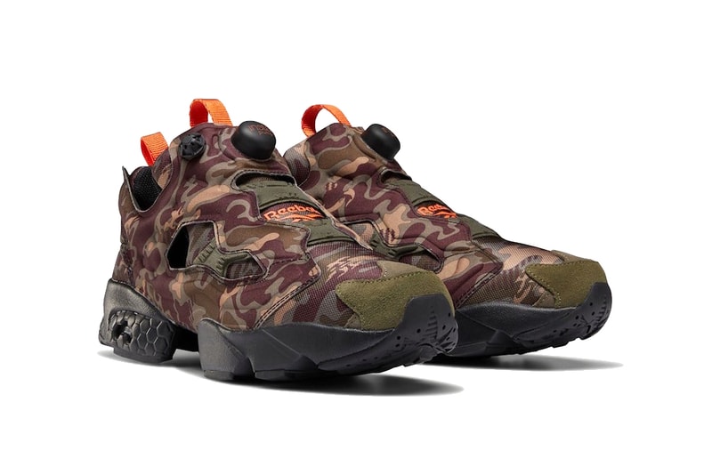 reebok instapump fury og pump camo green orange DV6962 release date info photos price 