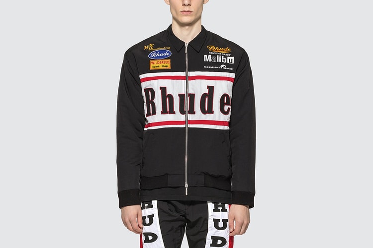 RHUDE Looks to Motorsports Once More for Fall-Ready Rhacing Jacket