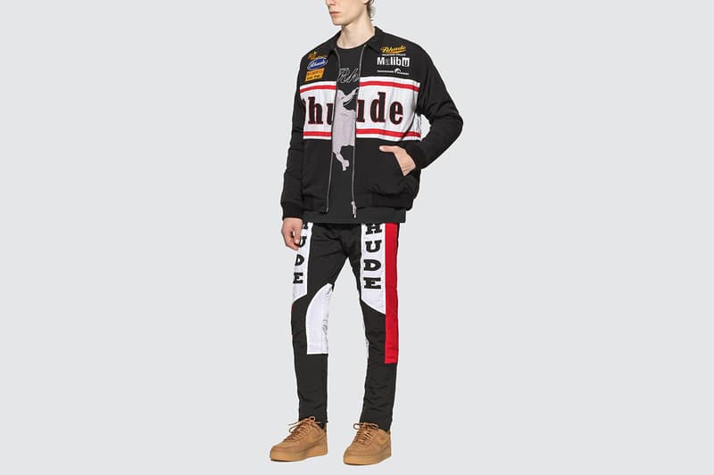 RHUDE Rhacing Jacket Fall/Winter 2019 Racing Motifs Embroidered Patches Rhuigi Villaseñor Los Angeles Streetwear Brand Coats Zip Up Nylon Cuffs