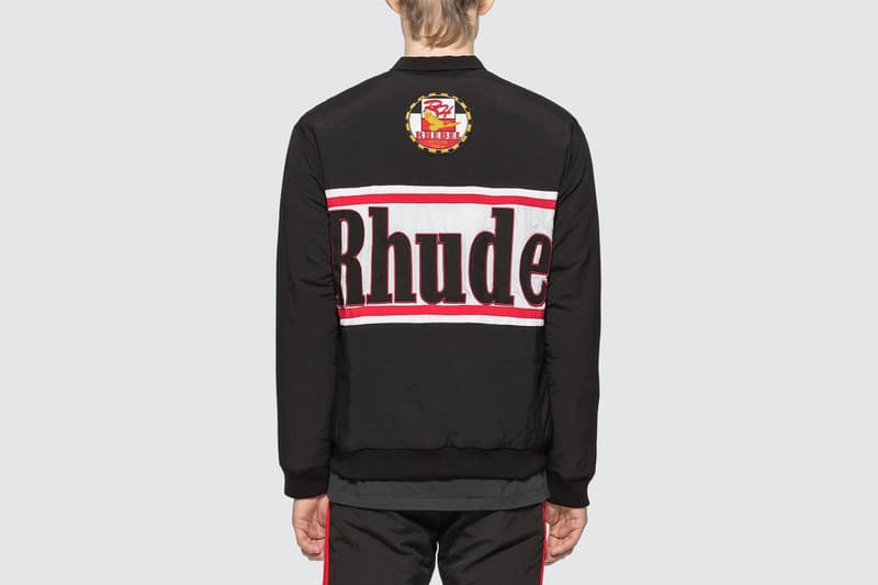 RHUDE Rhacing Jacket Fall/Winter 2019 Racing Motifs Embroidered Patches Rhuigi Villaseñor Los Angeles Streetwear Brand Coats Zip Up Nylon Cuffs