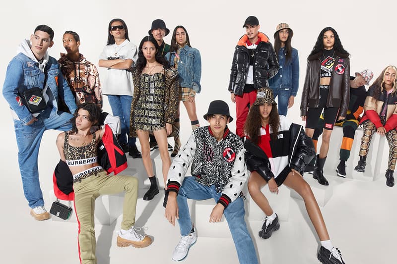Zhou Dongyu Shay Ikram Abdi Omar Lea T Boychild Wu Tsang Cecilia Chancellor Sasha Pivovarova Marina Morena Burberry Holiday 2019 campaign