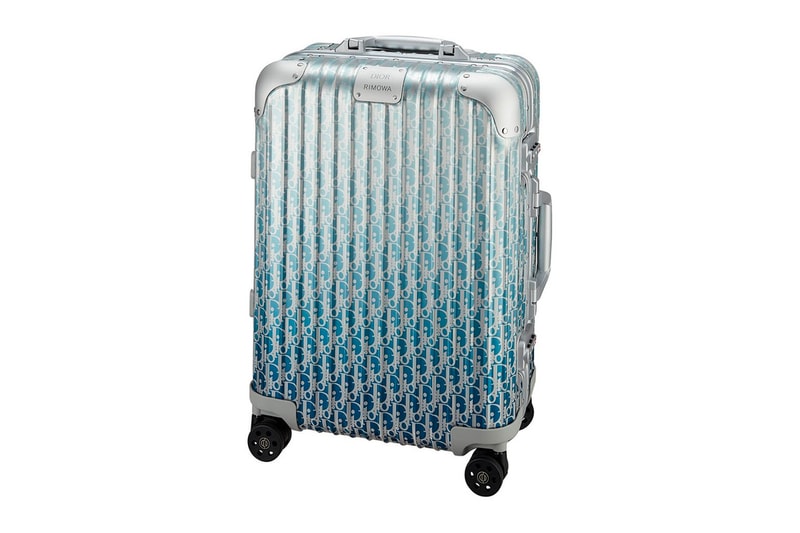 Dior x RIMOWA Shibuya PARCO Release  pre-order suitcases luxury bags aluminum carry-on luggage 