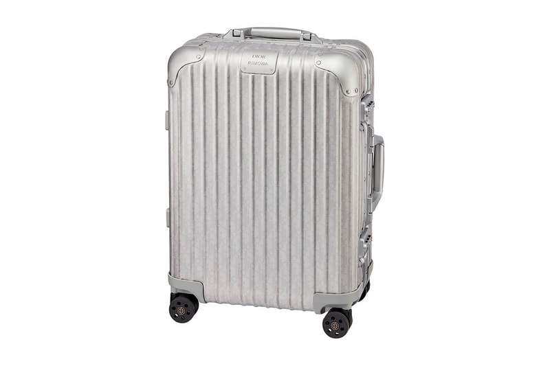 Dior x RIMOWA Shibuya PARCO Release  pre-order suitcases luxury bags aluminum carry-on luggage 