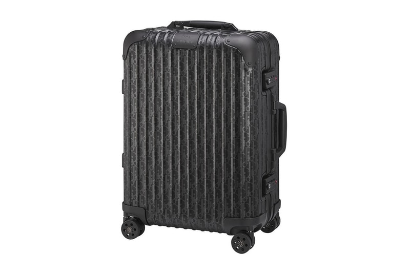 Dior x RIMOWA Shibuya PARCO Release  pre-order suitcases luxury bags aluminum carry-on luggage 