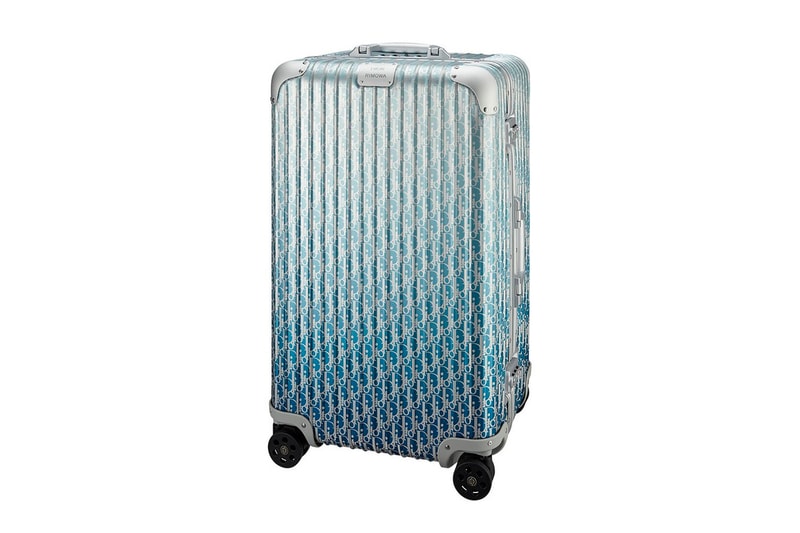 Dior x RIMOWA Shibuya PARCO Release  pre-order suitcases luxury bags aluminum carry-on luggage 
