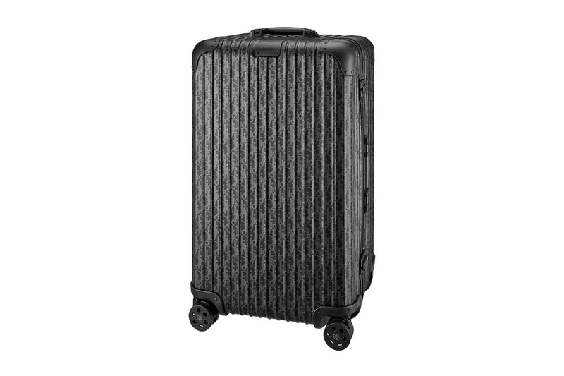 Dior x RIMOWA Shibuya PARCO Release  pre-order suitcases luxury bags aluminum carry-on luggage 