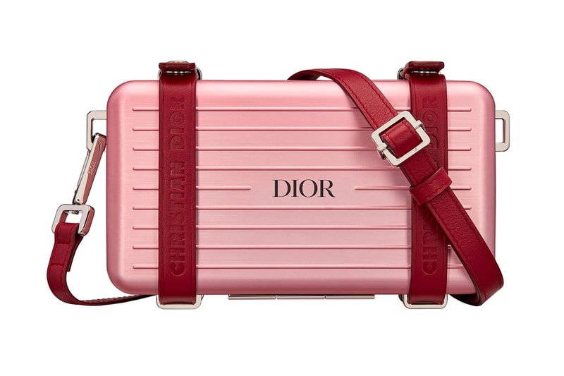 Dior x RIMOWA Shibuya PARCO Release  pre-order suitcases luxury bags aluminum carry-on luggage 