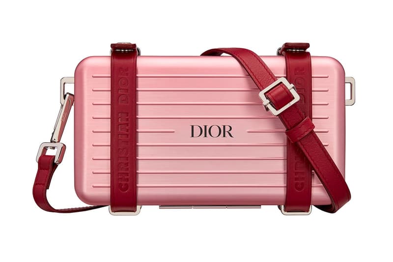 Dior x RIMOWA Shibuya PARCO Release pre-order suitcases luxury bags aluminum carry-on luggage