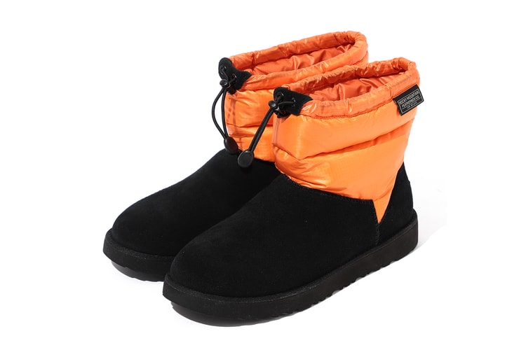 BEAMS x Rocky Mountain Featherbed x UGG Craft Bespoke Classic Mini Boot