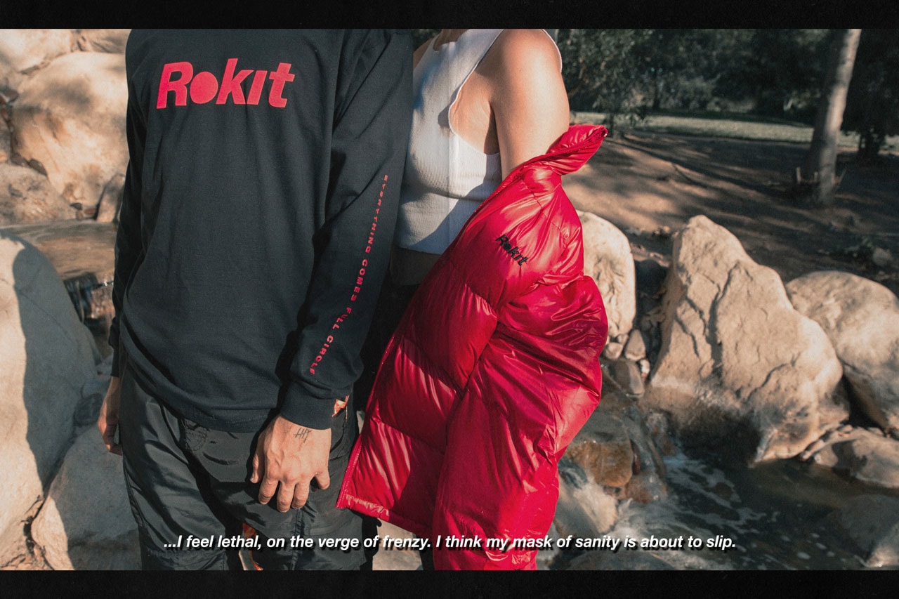 ROKIT Holiday 2019 Collection Drop 1 Release Info Long Sleeves T-shirts Letterman Jackets Quarter Zips Vests Pants Black White Red Flames Basketball Hoop Puffer Jackets Notorious B.I.G.