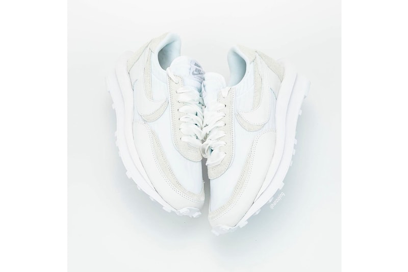 sacai x Nike LDWaffle "White" Better Look sneakers collaborations 