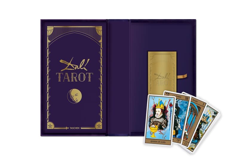 salvador dali tarot cards taschen books