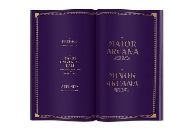 salvador dali tarot cards taschen books