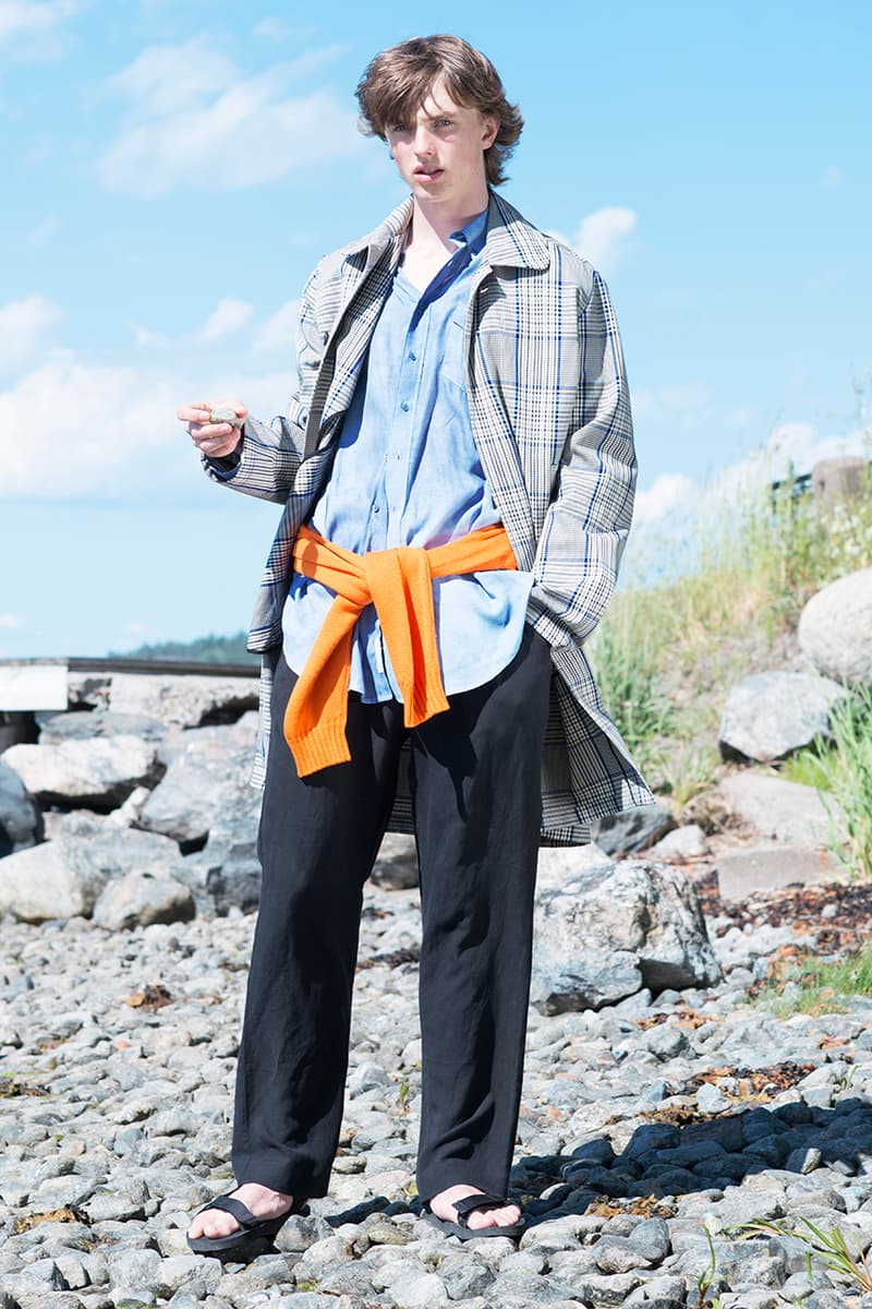 schnaydermans spring summer 2020 you are here collection buy cop purchase shirting release information stockists jacket sweden stockholm