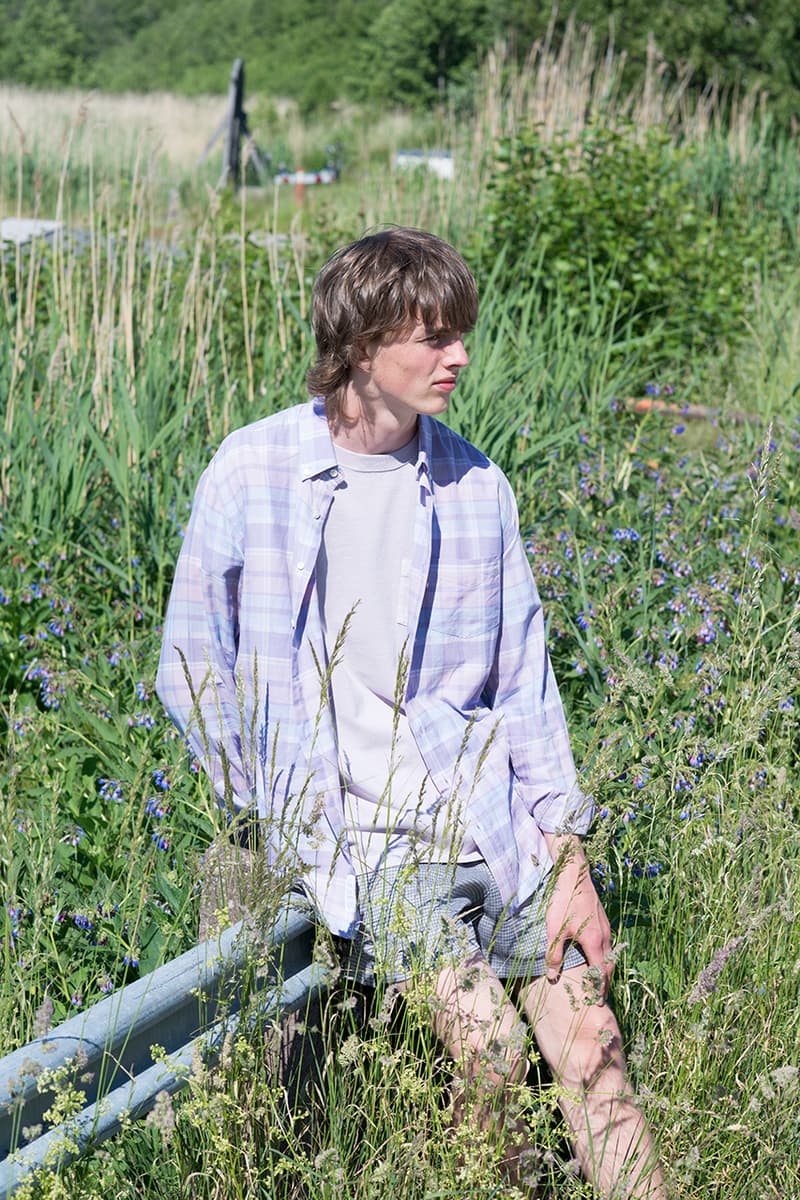 schnaydermans spring summer 2020 you are here collection buy cop purchase shirting release information stockists jacket sweden stockholm