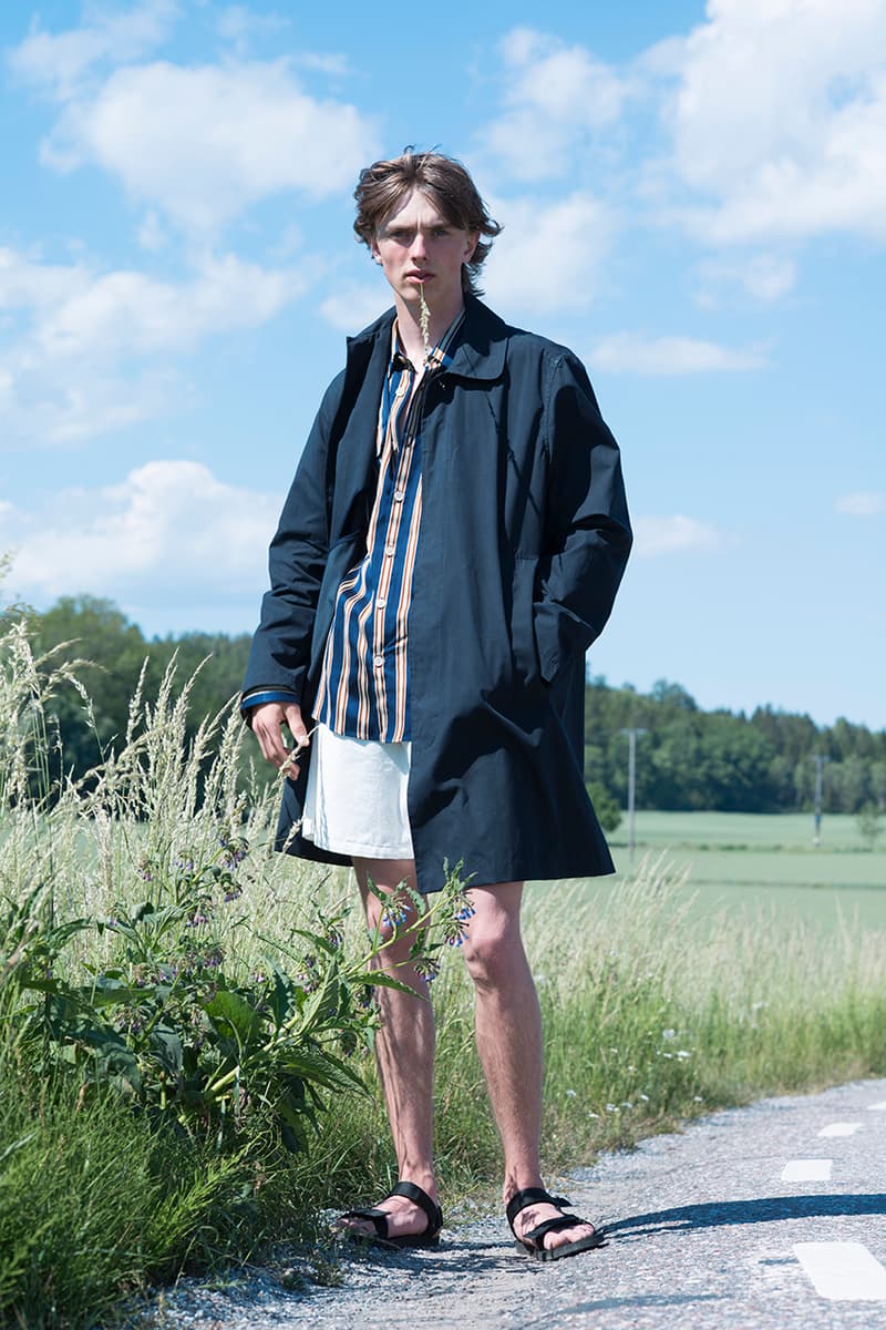 schnaydermans spring summer 2020 you are here collection buy cop purchase shirting release information stockists jacket sweden stockholm