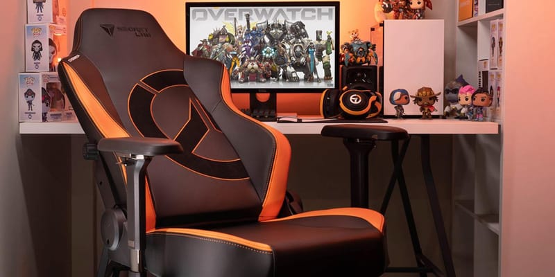 mercy overwatch gaming chair