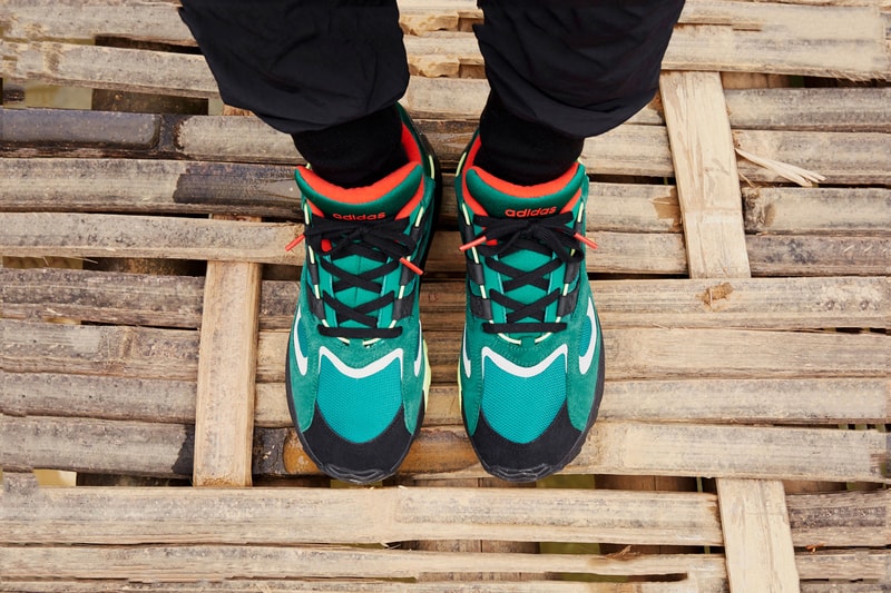 size adidas lxcon 94 vietnam jungle marathon green orange black release date info photos price