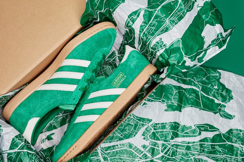 sneakersnstuff sns adidas originals stadt Sodermalm Fu9099 bold green footwear white gum 3 21st 21 years anniversary release date info photos price