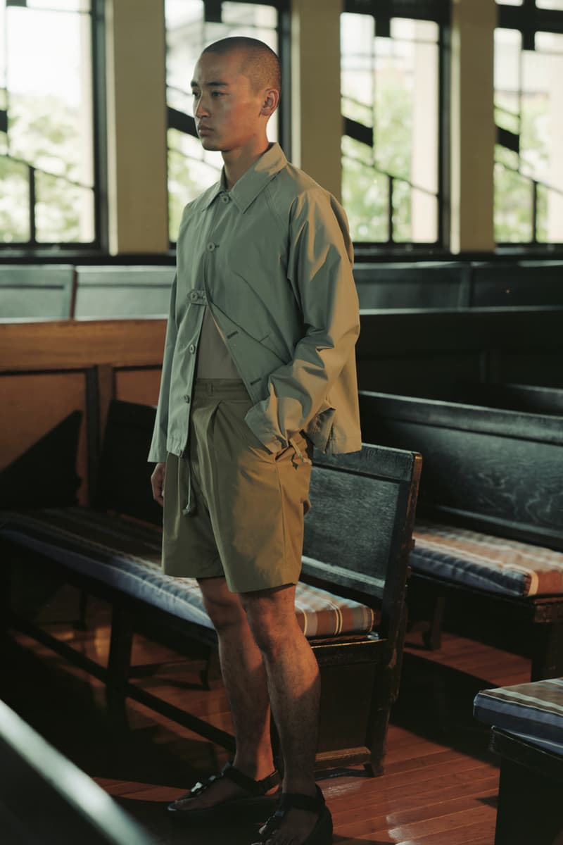 Snow Peak Spring/Summer 2020 Lookbook Collection Shirts Pants Shorts Jackets Vests Dresses Canvas Insulated Pullovers Stripes Overalls Sleeping Shirts