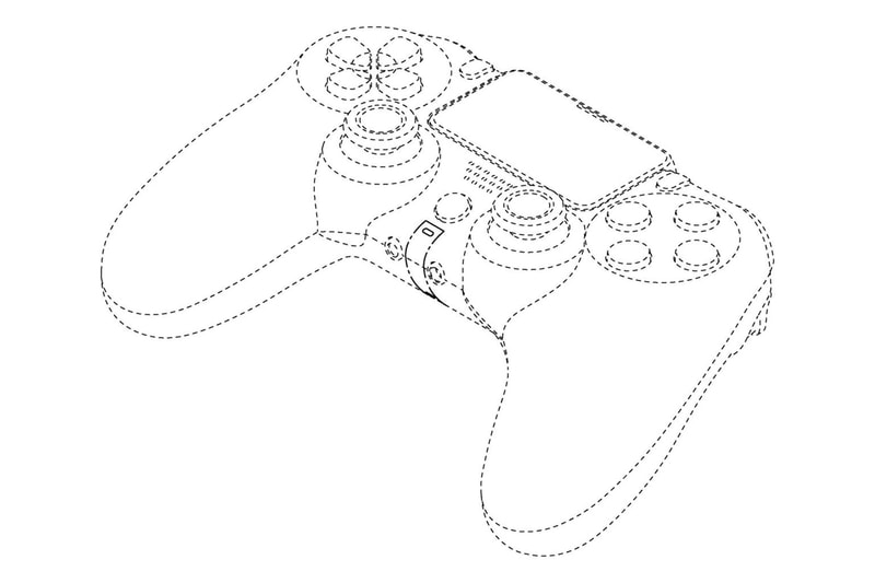 Sony patent ps5 playstation 5 controller dual shock 5 haptic technology touch pad thumb sticks blueprint 