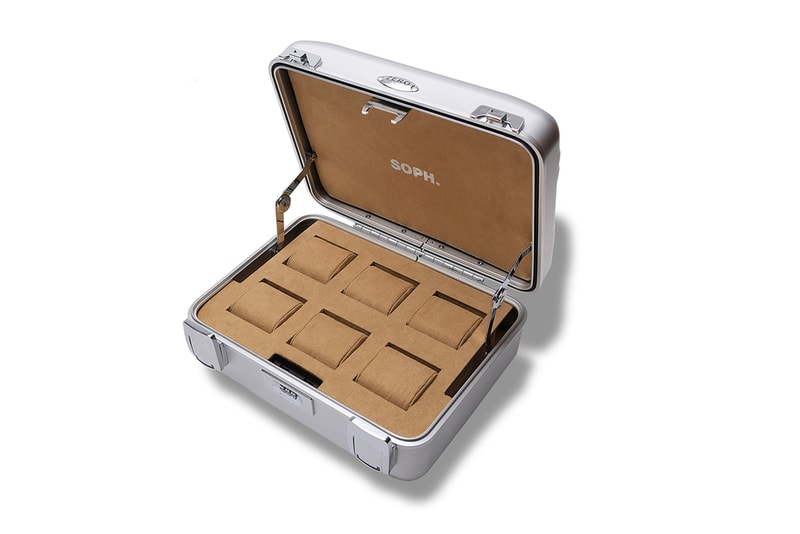 SOPHNET. x  ZERO HALLIBURTON Watch Case Release Tokyo