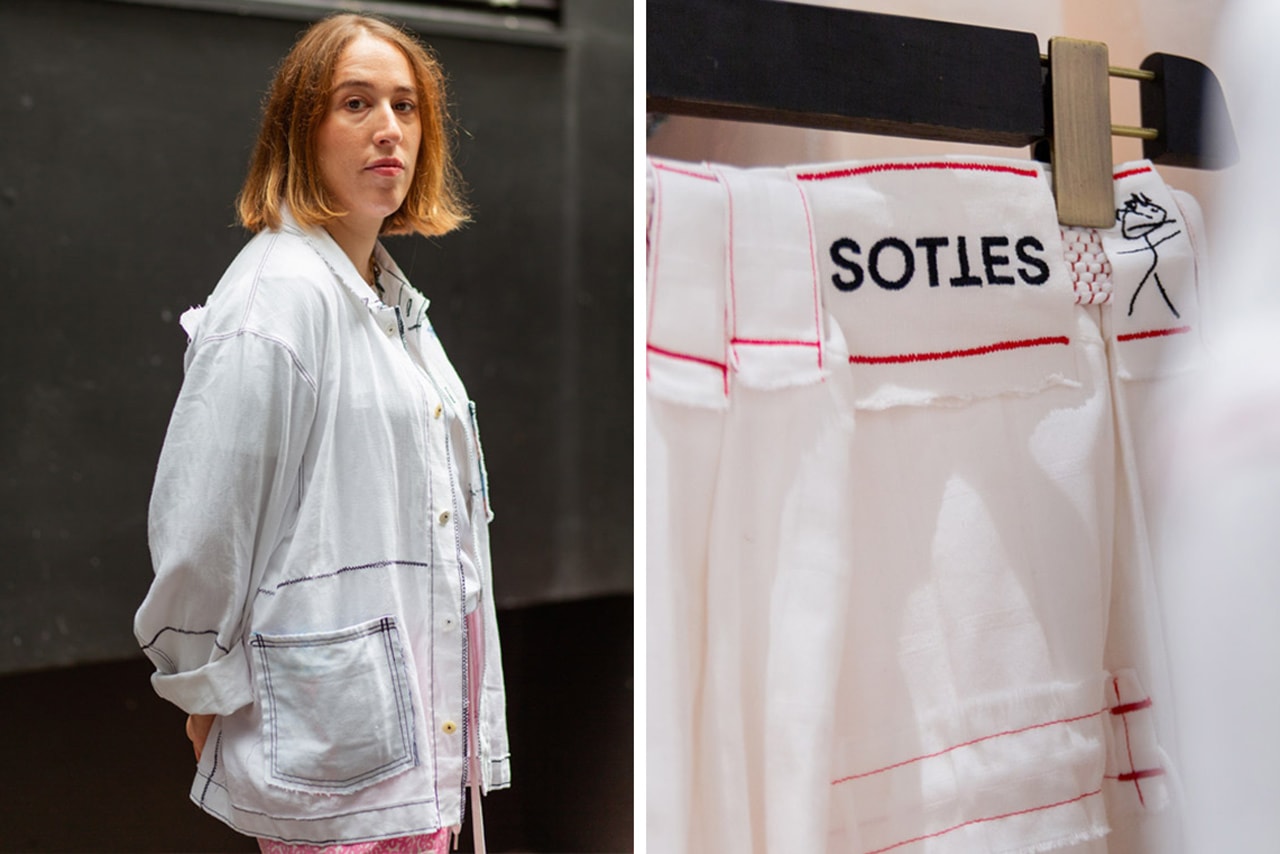 SOTTES Tackling Sustainability jeanne Guenat elliot upton switzerland swiss fashion eco friendly upcycled unisex green recycled apparel