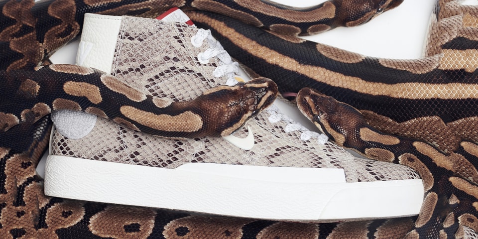 Soulland Gives the Nike SB Blazer a Serpentine Makeover