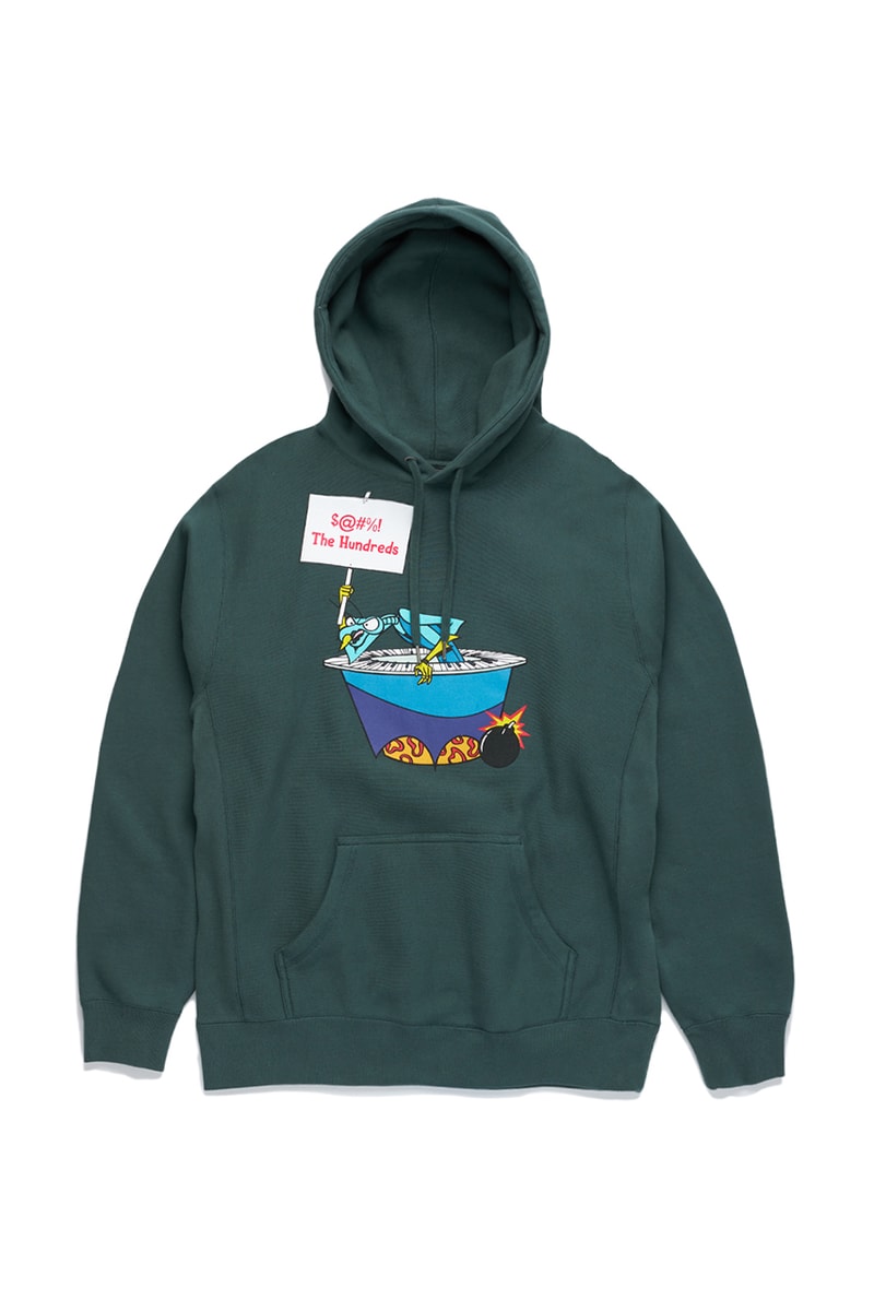 'Space Ghost Coast to Coast' x The Hundreds Capsule Collection FW19 Fall Winter 2019 First Look Hoodies T-Shirts Long-Sleeve Mugs Cups Adult Swim Cartoon Network
