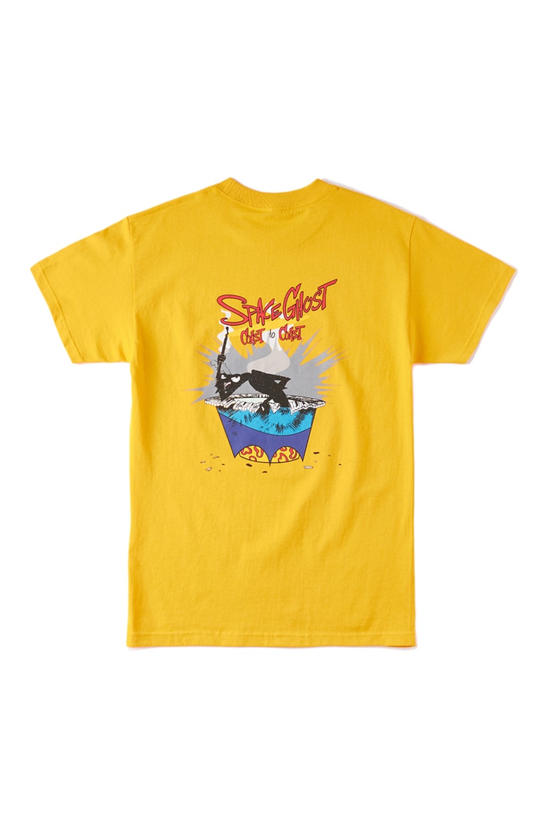 'Space Ghost Coast to Coast' x The Hundreds Capsule Collection FW19 Fall Winter 2019 First Look Hoodies T-Shirts Long-Sleeve Mugs Cups Adult Swim Cartoon Network