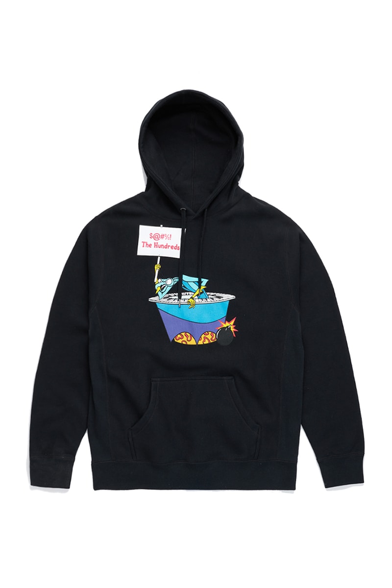 'Space Ghost Coast to Coast' x The Hundreds Capsule Collection FW19 Fall Winter 2019 First Look Hoodies T-Shirts Long-Sleeve Mugs Cups Adult Swim Cartoon Network