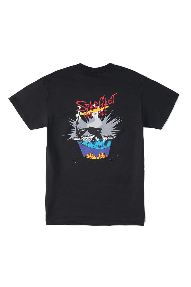 'Space Ghost Coast to Coast' x The Hundreds Capsule Collection FW19 Fall Winter 2019 First Look Hoodies T-Shirts Long-Sleeve Mugs Cups Adult Swim Cartoon Network